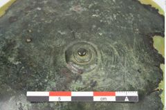 Foto von Bronzehelmbesatzscheibe (NHMW-PRAE-026082)